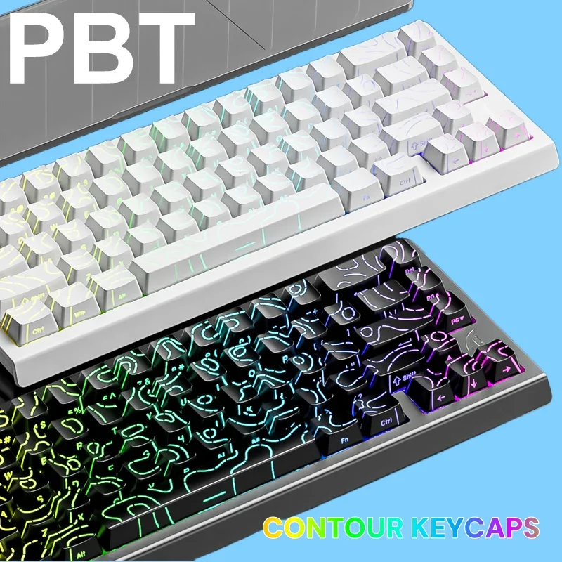 Gaming Accessories Aesthetic - أغطية مفاتيح Contour KM98 PBT -