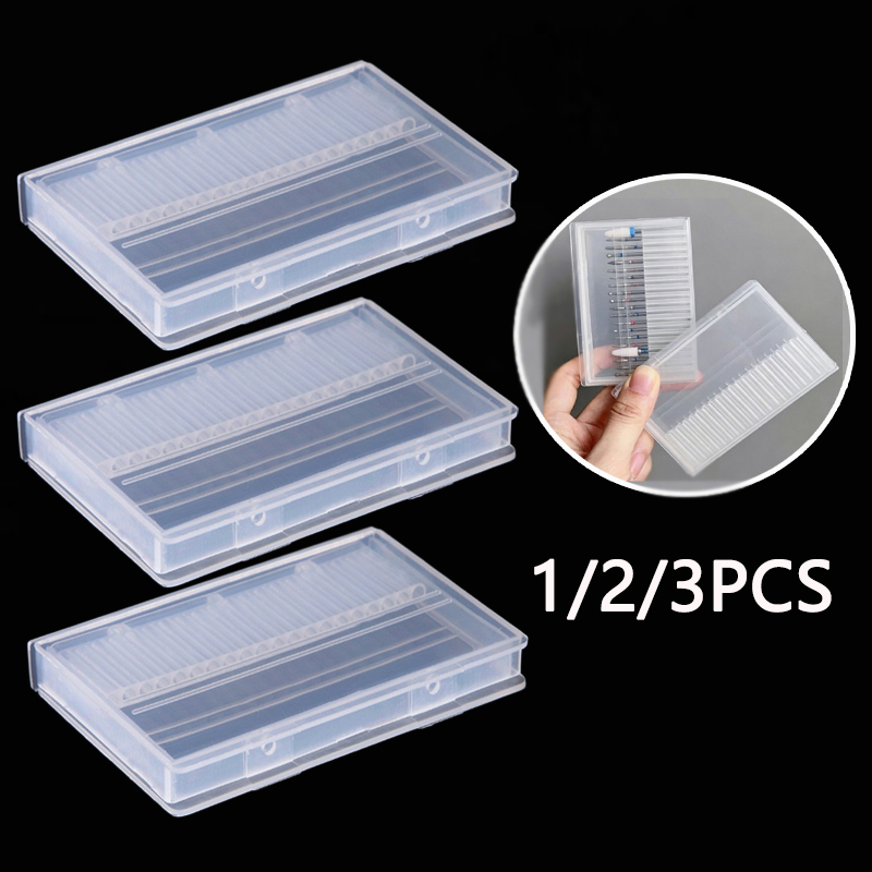 Gaming Accessories Rack - 1/2/3 قطع صندوق تخزين بلاستيكي شفاف