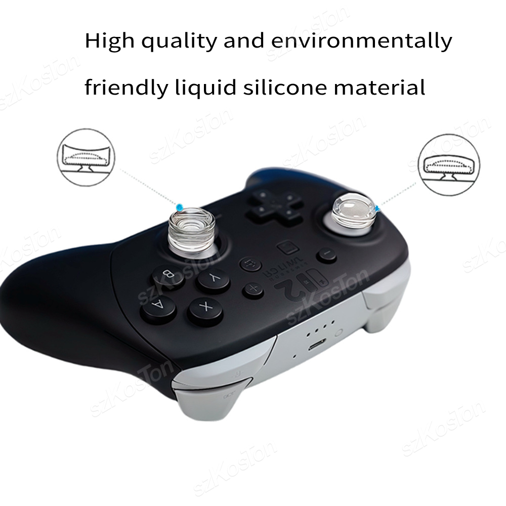 واضح الإبهام قبضة قبعات ل Swit - مراجعة Gaming Accessories Aesthetic وسعره